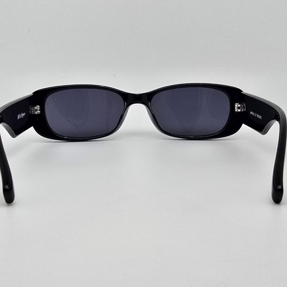 Le Specs Unreal! 1902078 Shiny Black Frame Smoke … - image 7